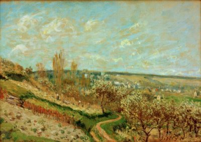 Frühling in Saint-Germain-en-Laye von Alfred Sisley